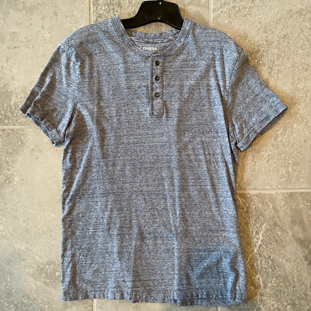 Casual Express Button Up T Shirt
